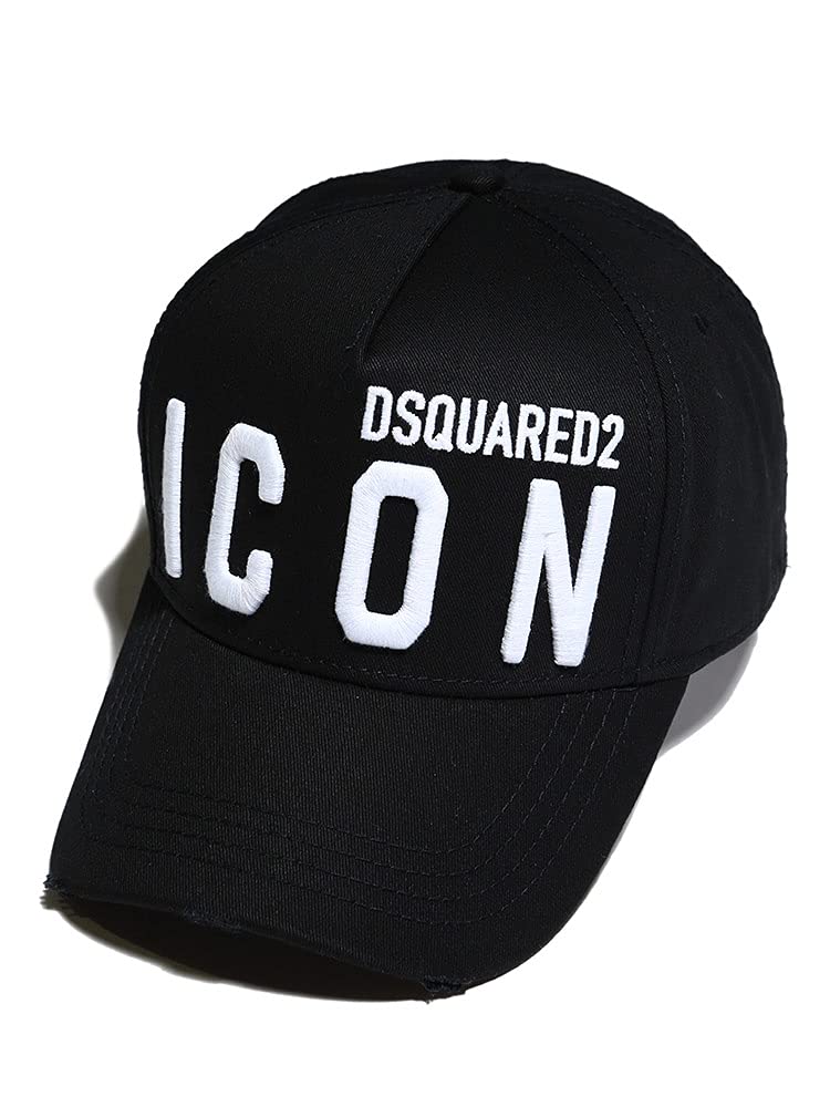 Amazon | [ディースクエアード] 3Dロゴ ICON キャップ